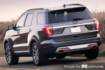 Insurance quote for Ford Explorer in Portland
